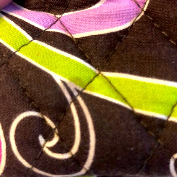 Vera Bradley Purple Punch Little Betsy Purse - Picture 11 of 11